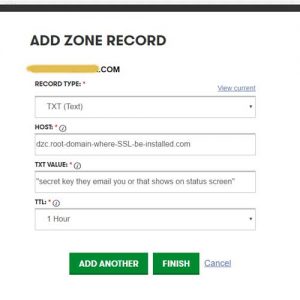 DZC-TXT-record-settings-for-SSL-Godaddy-Addon-domain-SANs