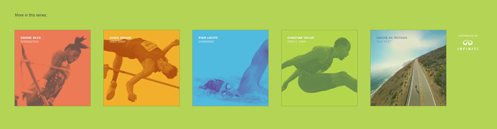 NY Times RIO athlete profiles